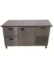 Холодильный стол 1400х700х850 гранитная столешница